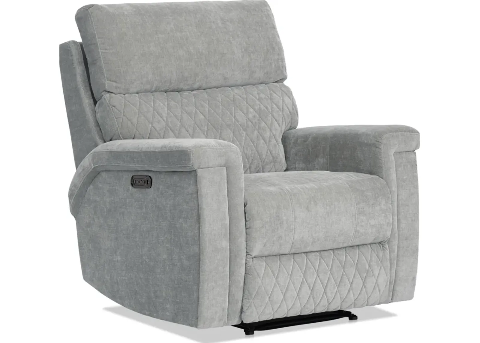 Maxie Dual-Power Recliner - Dove