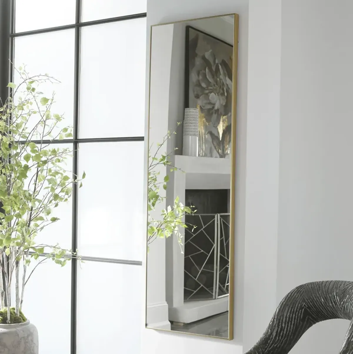 Barrymore 60'' x 20'' Wall Mirror