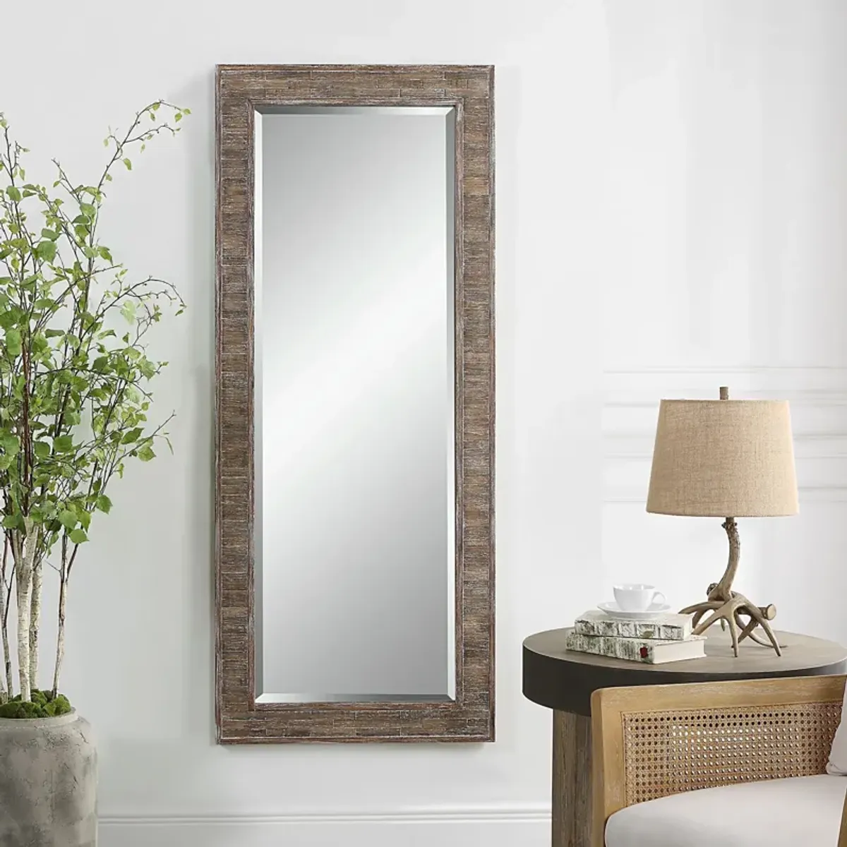 Carrillo 65'' x 27'' Wall Mirror