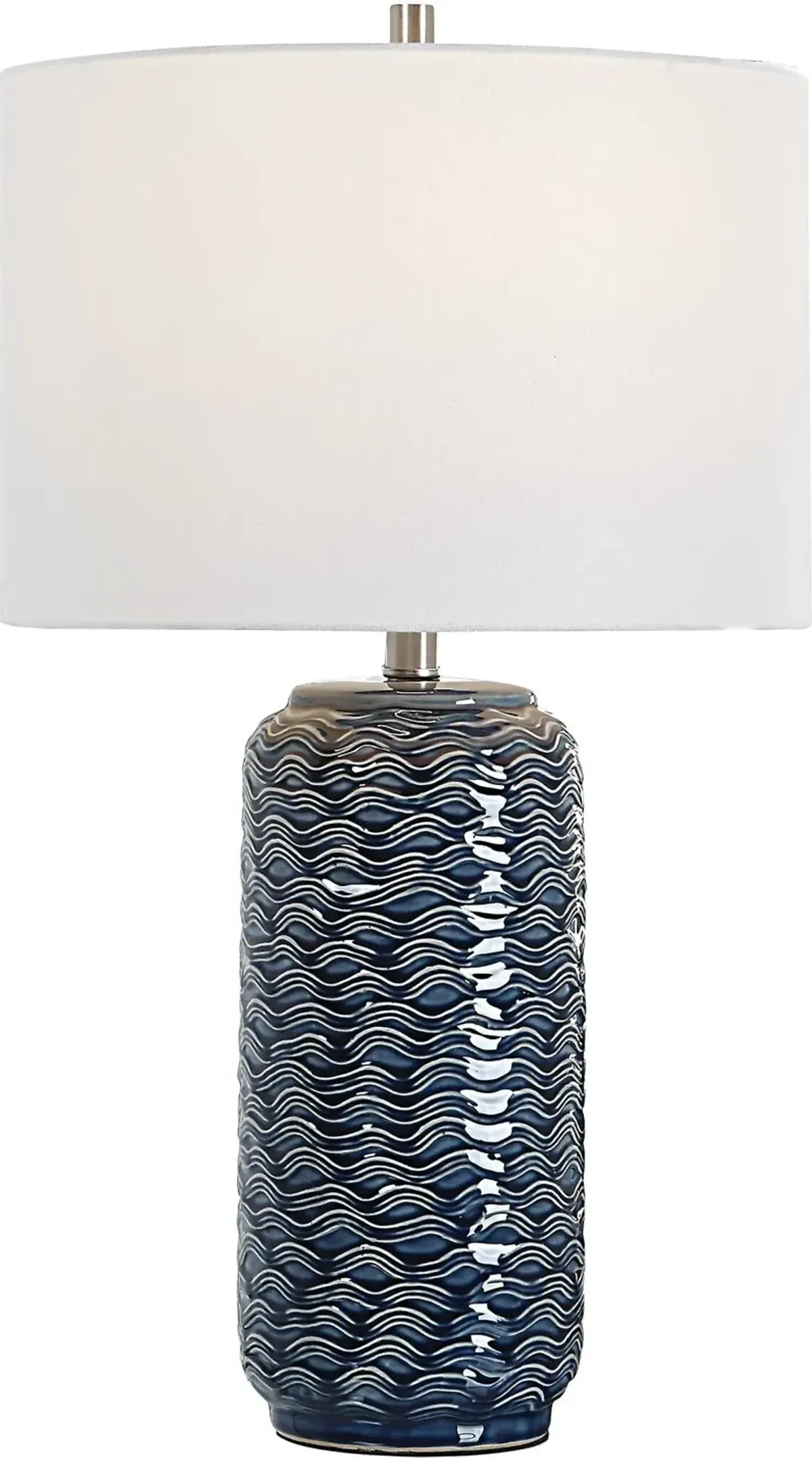 Philippa 27'' Table Lamp - Nickel