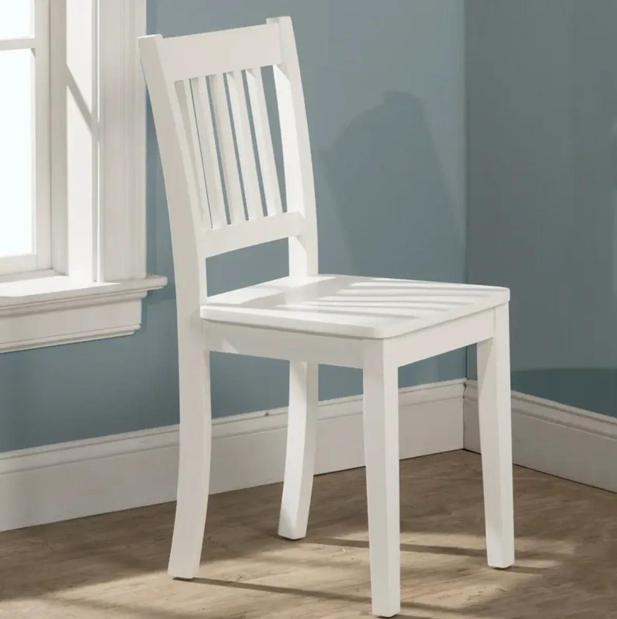 Rian Youth Desk Chair - White