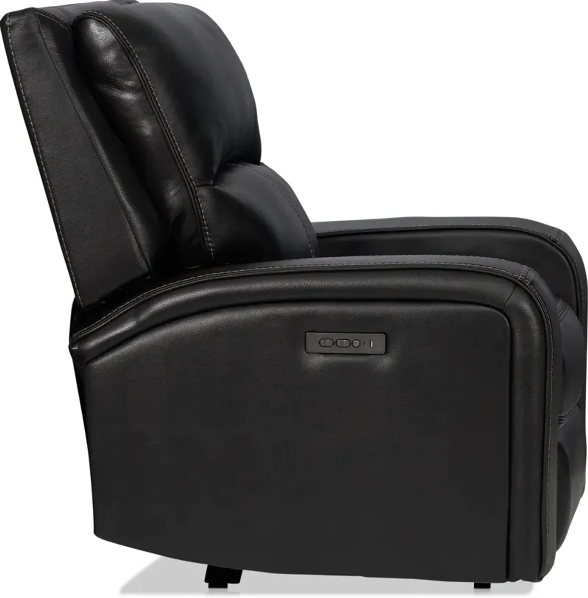 Burke Dual-Power Leather Recliner