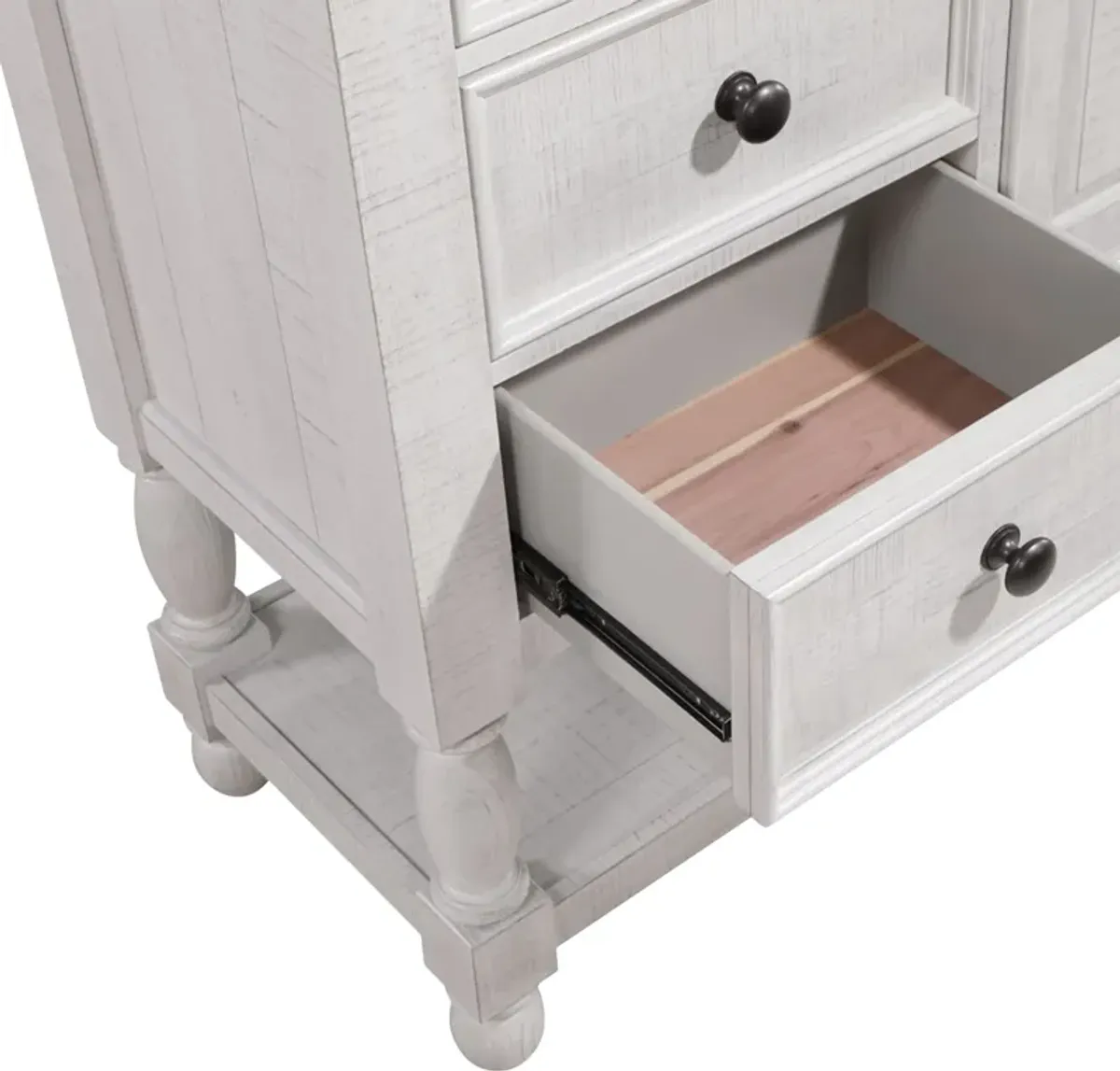 Riverview Door Chest - White