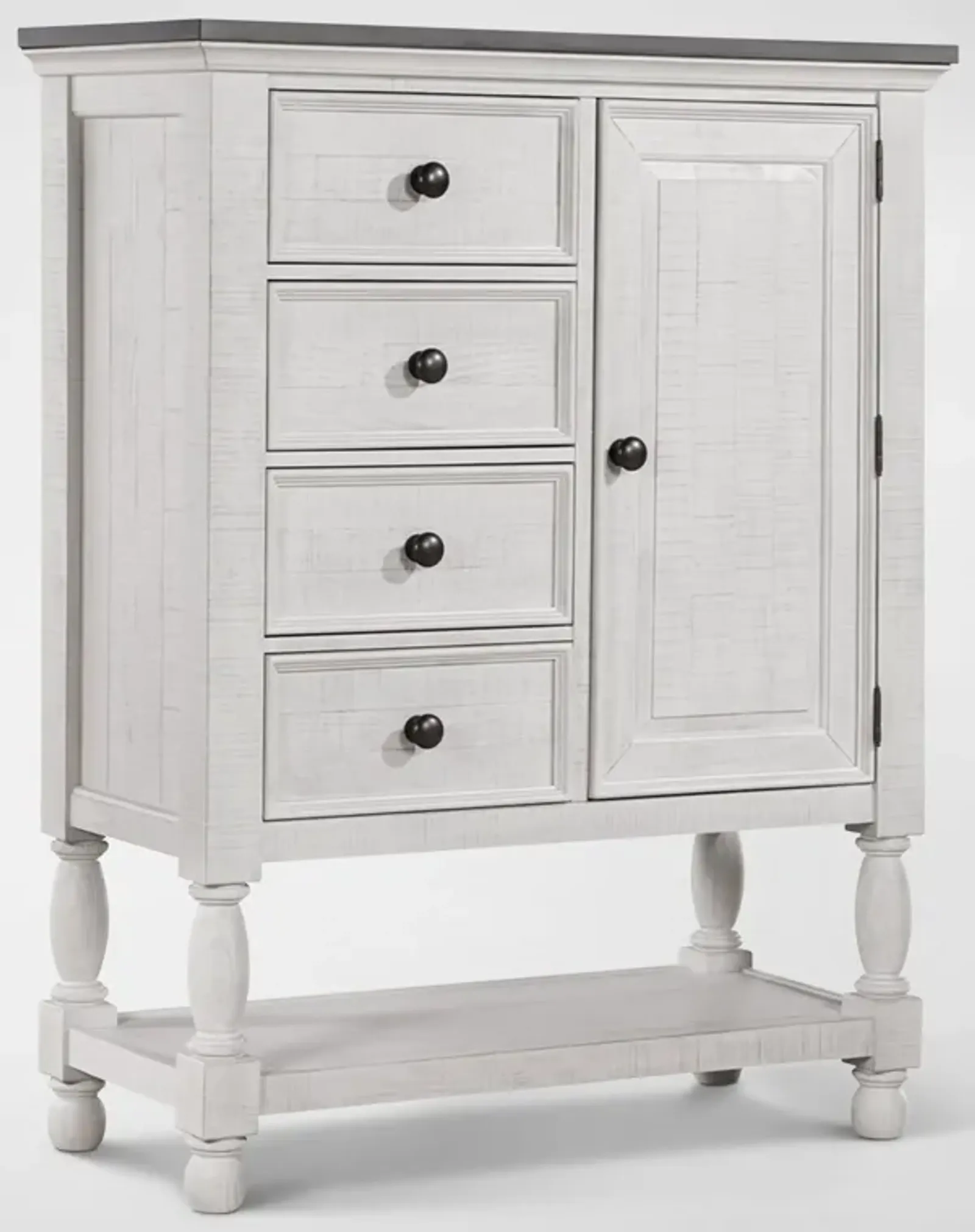 Riverview Door Chest - White