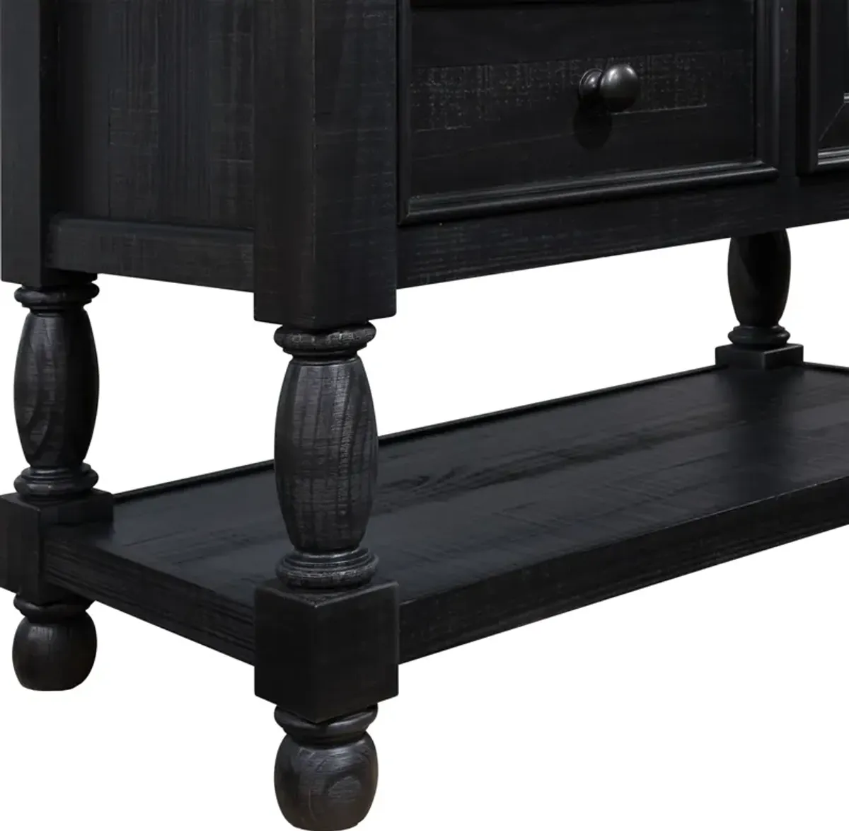 Riverview Door Chest - Black