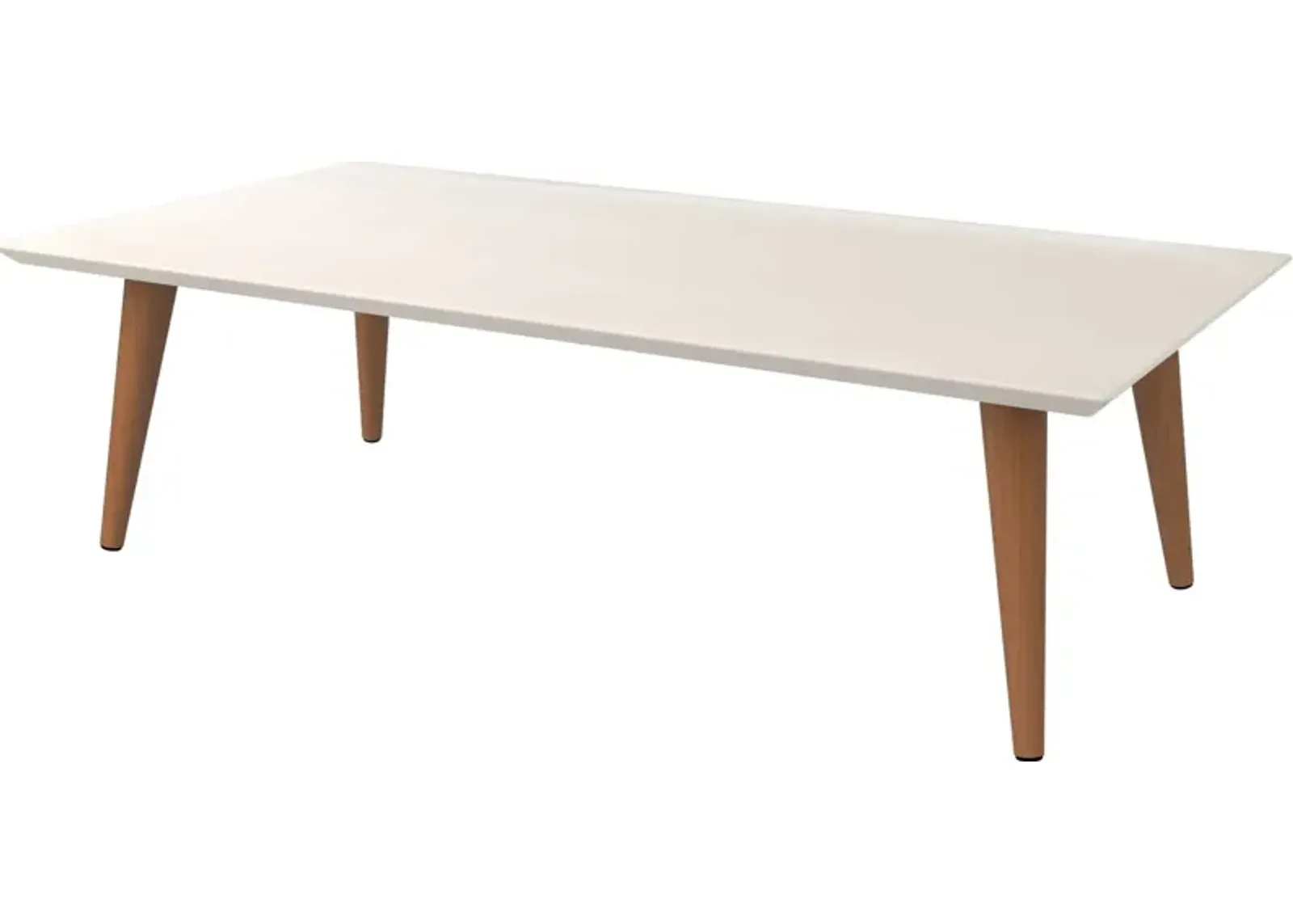 Westin Rectangle Coffee Table - Off-White/Maple Cream