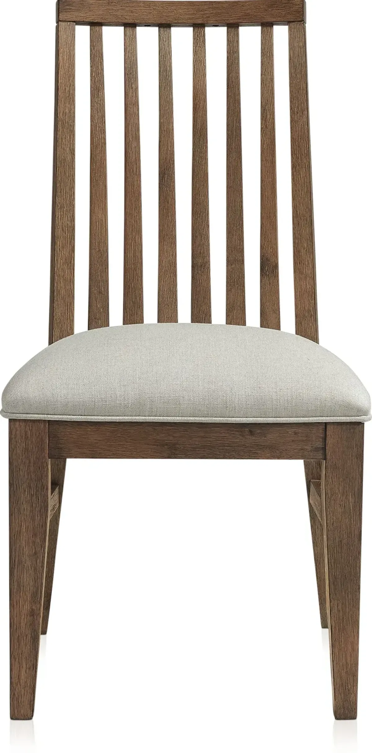 Madrid Slat-Back Dining Chair - Oak