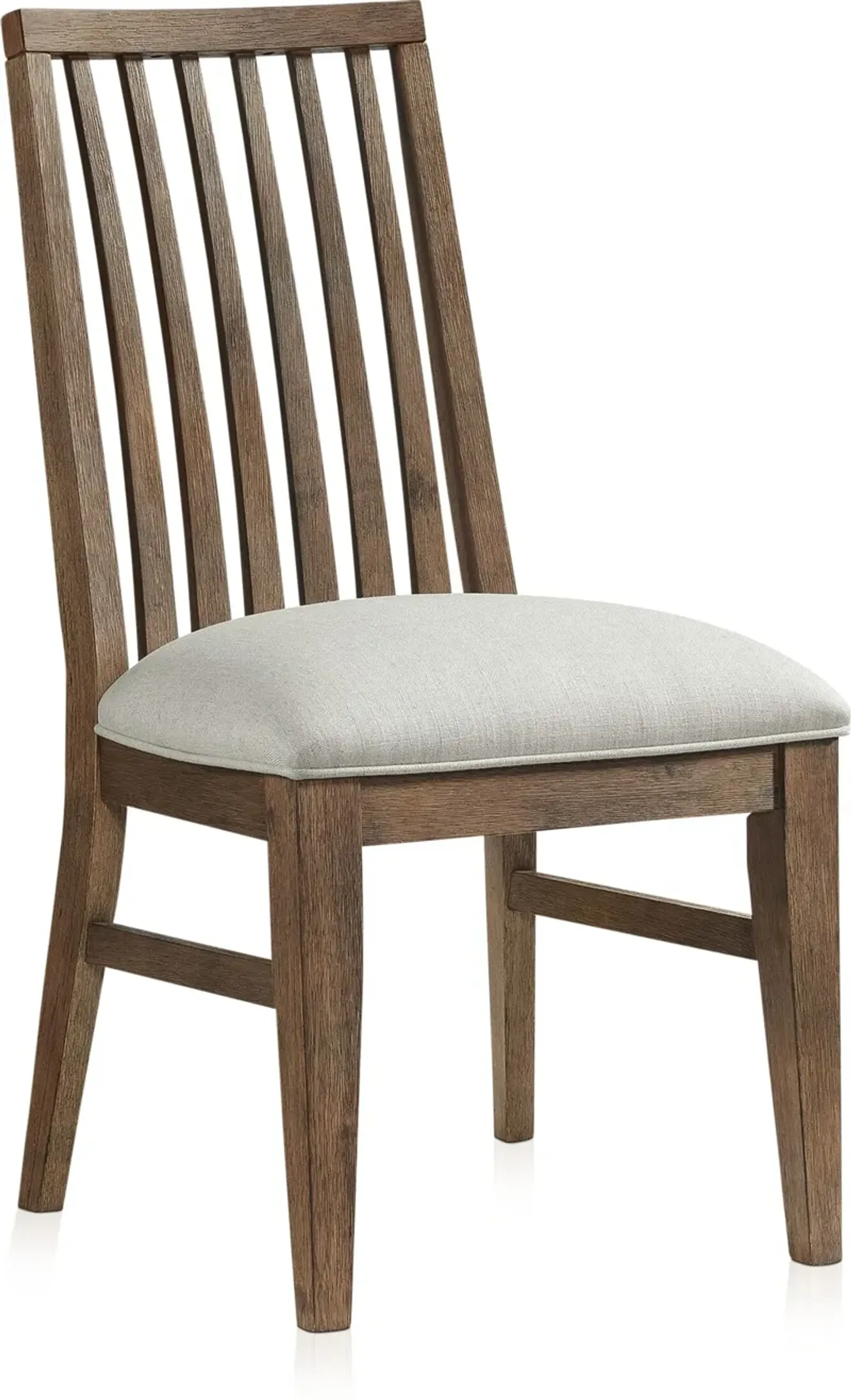 Madrid Slat-Back Dining Chair - Oak