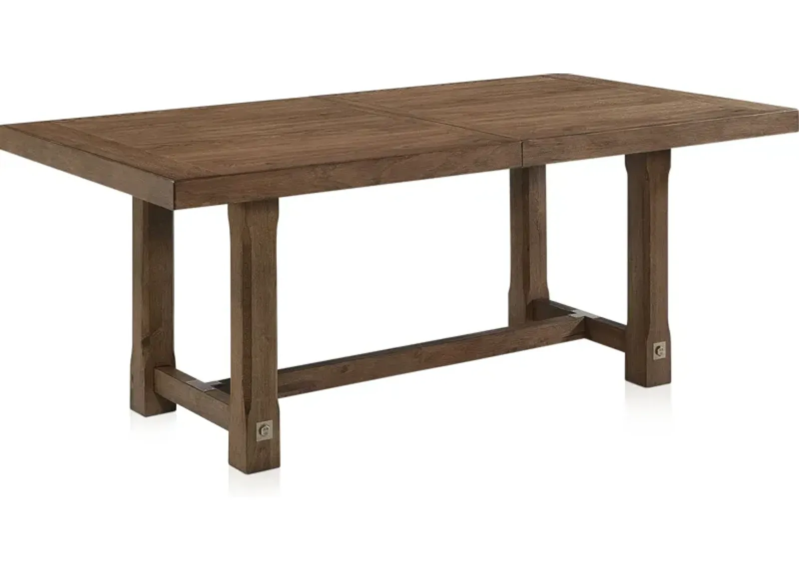 Madrid Extendable Rectangular Dining Table - Oak