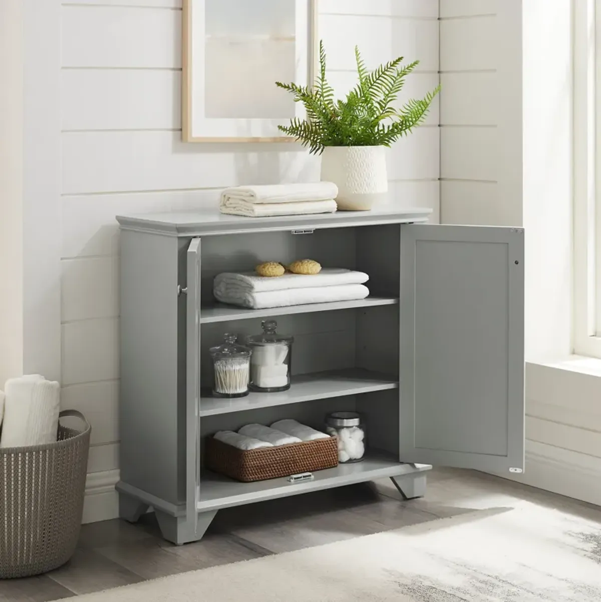 Beckinsale Storage Cabinet - Gray