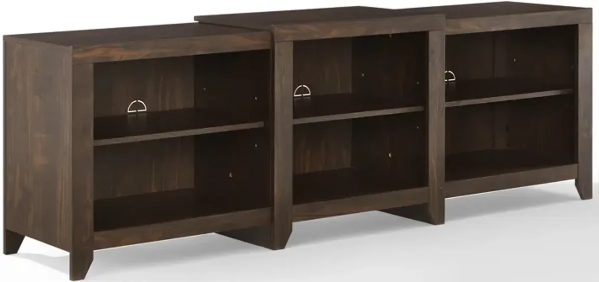 Andie 69" TV Stand - Dark Walnut