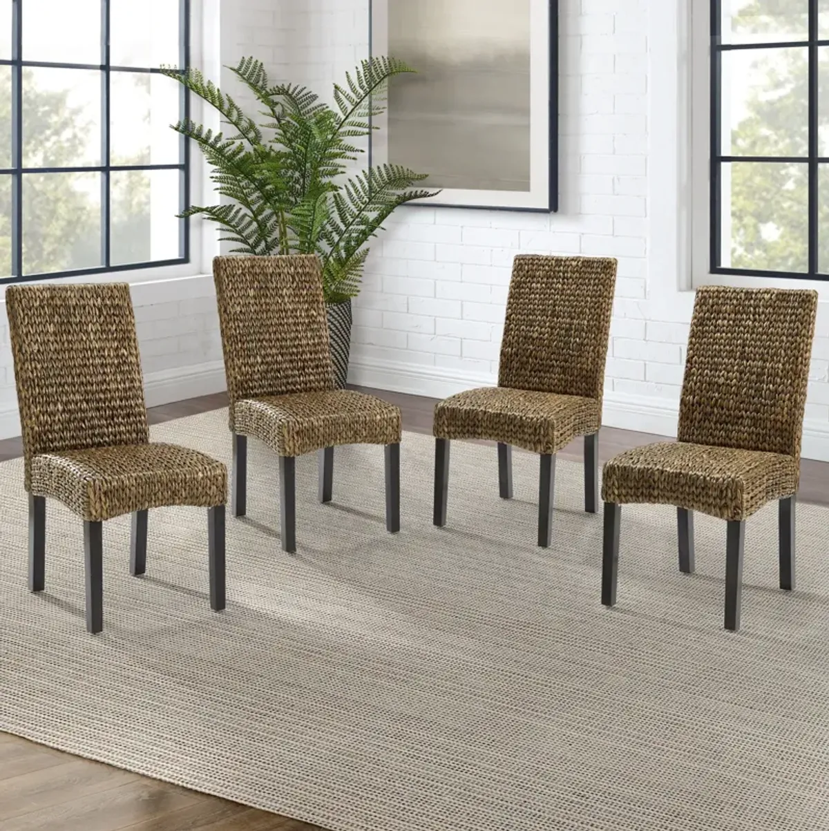 Reed Set of 4 Dining Chairs