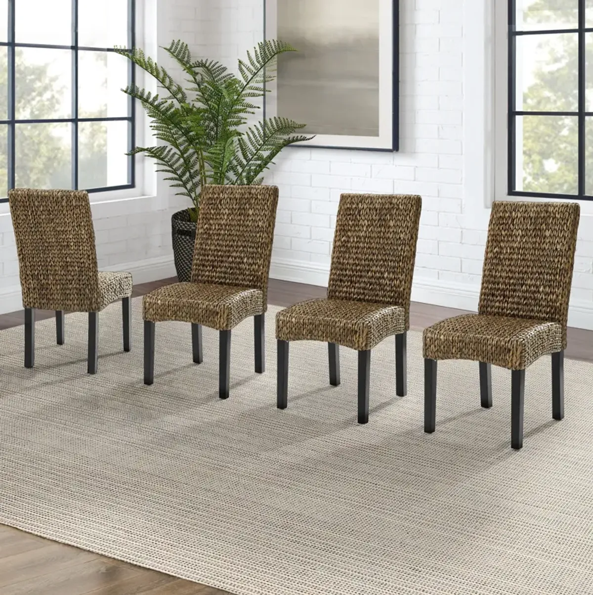 Reed Set of 4 Dining Chairs