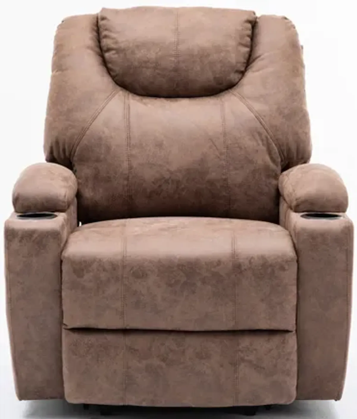 Deans Oversized Power Lift Recliner - Tan