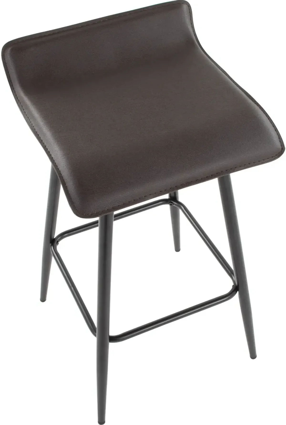 Bronnie Set of 2 Counter-Height Stools - Brown