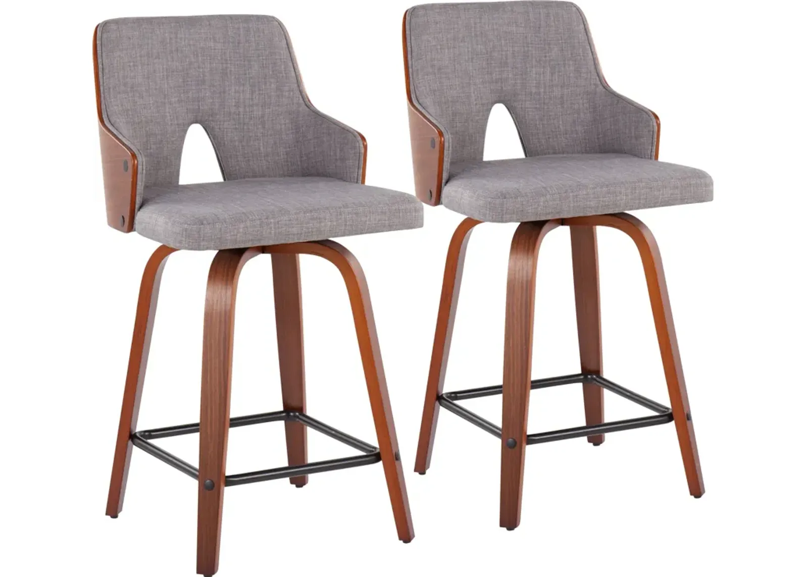 Archie Set of 2 Counter-Height Stools