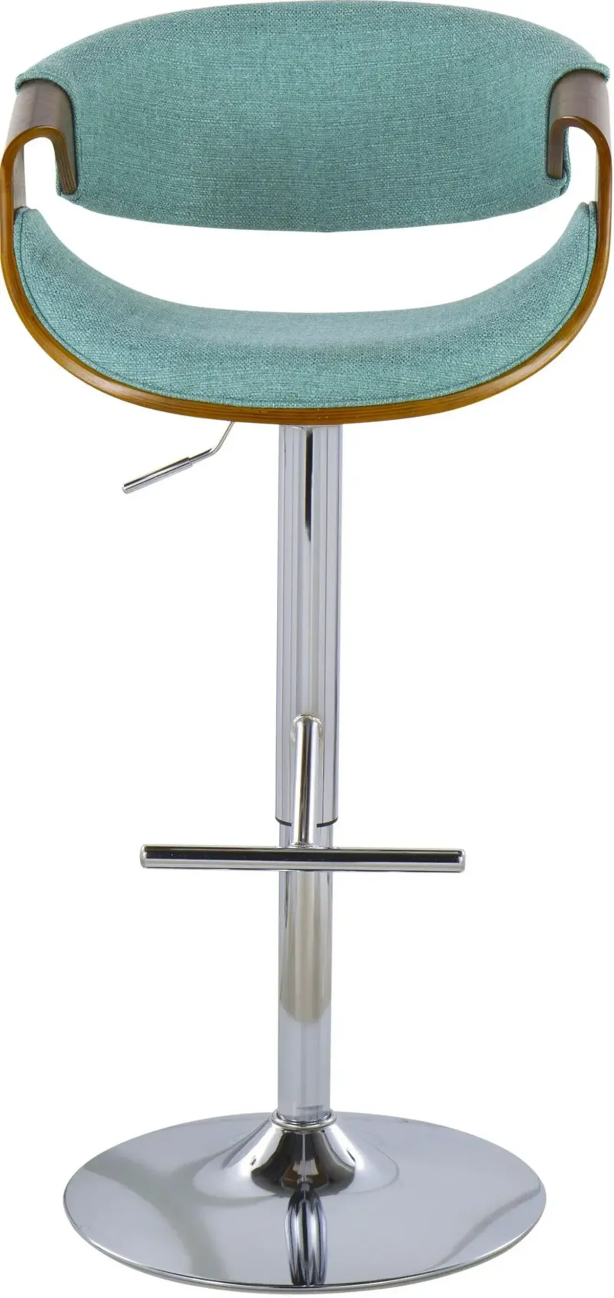 Leo Set of 2 Adjustable Bar Stools - Blue