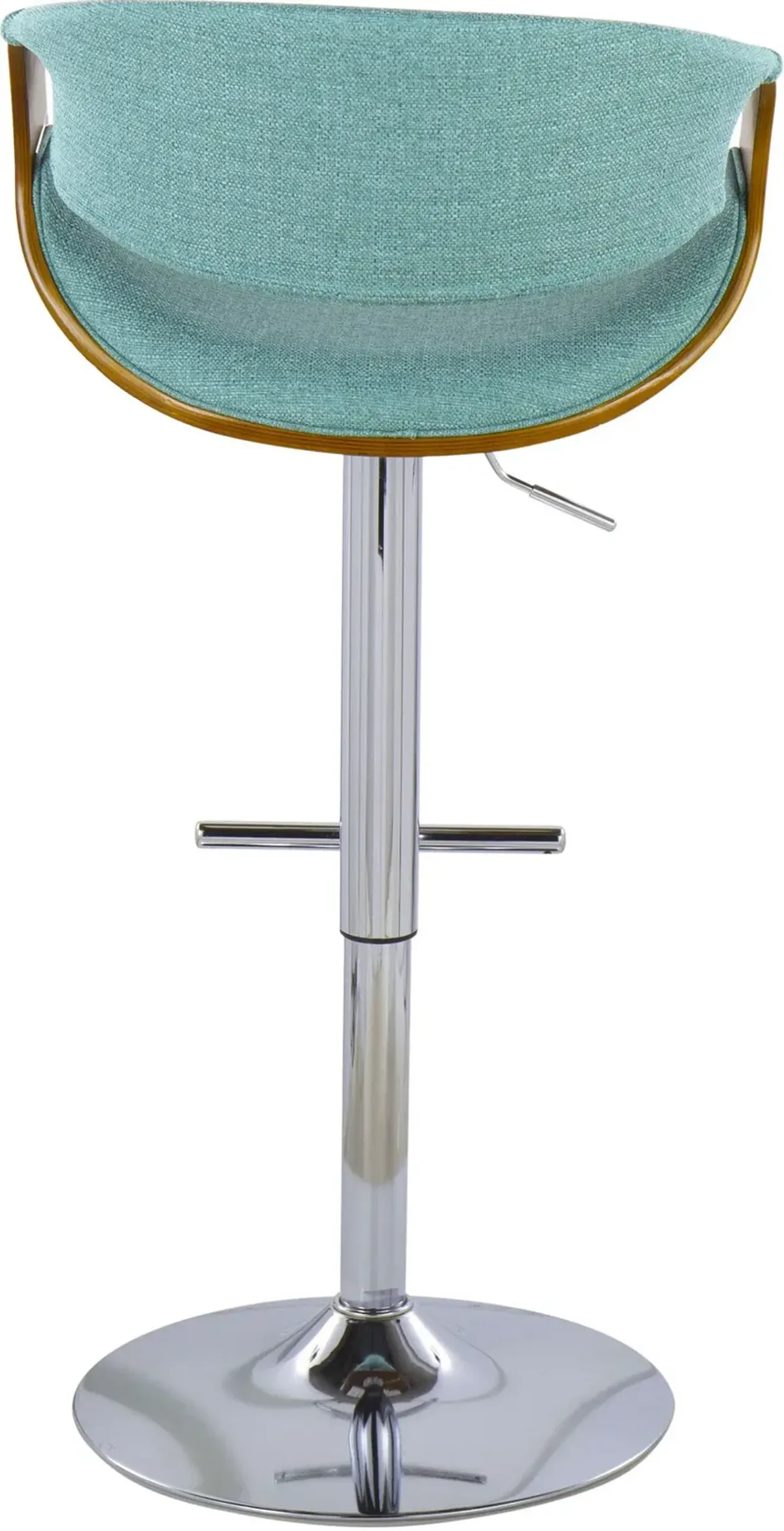 Leo Set of 2 Adjustable Bar Stools - Blue