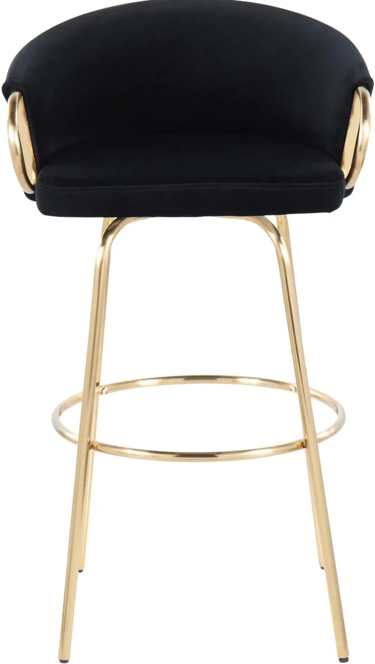 Eve Set of 2 Bar Stools - Black