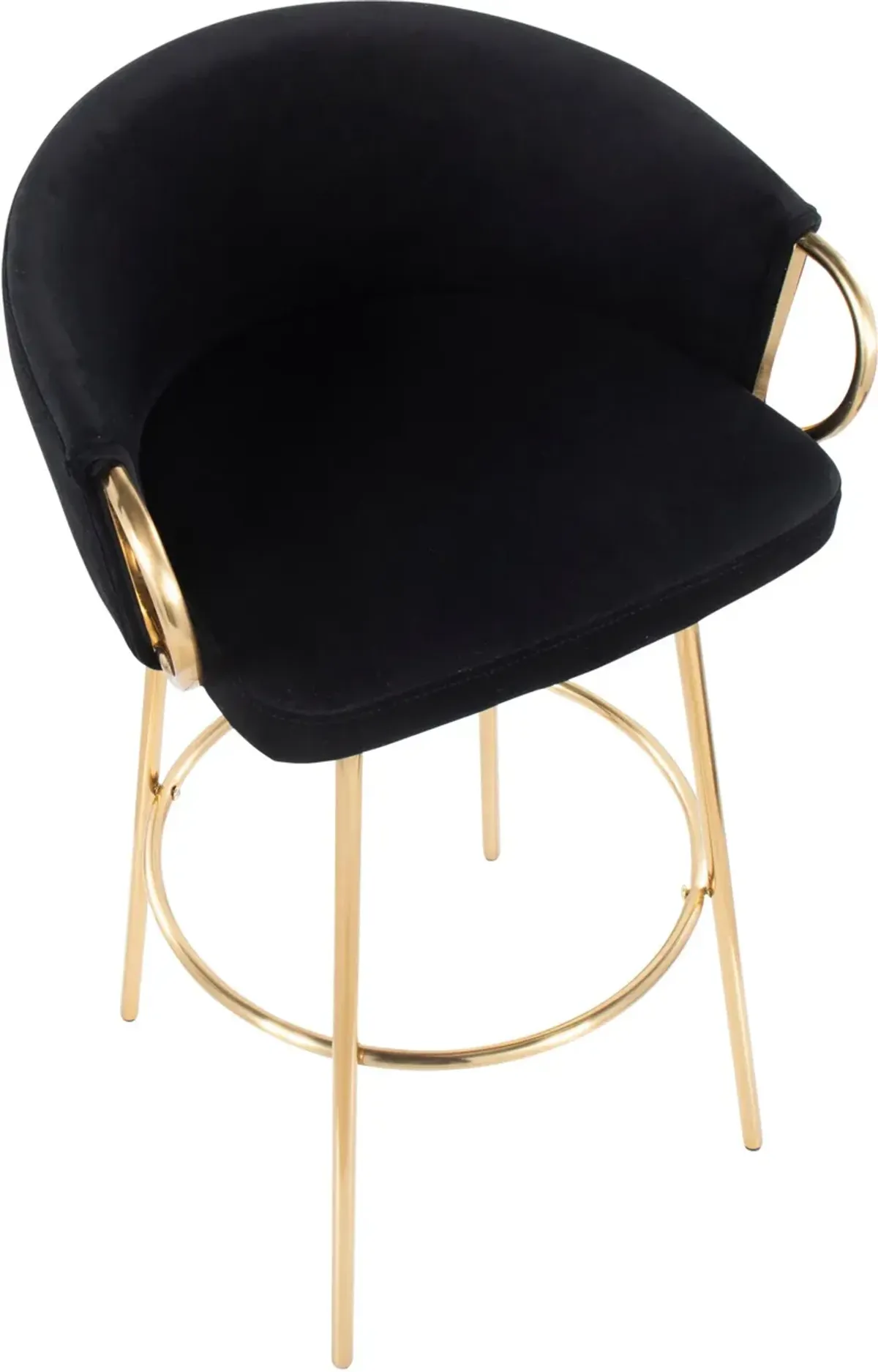 Eve Set of 2 Bar Stools - Black