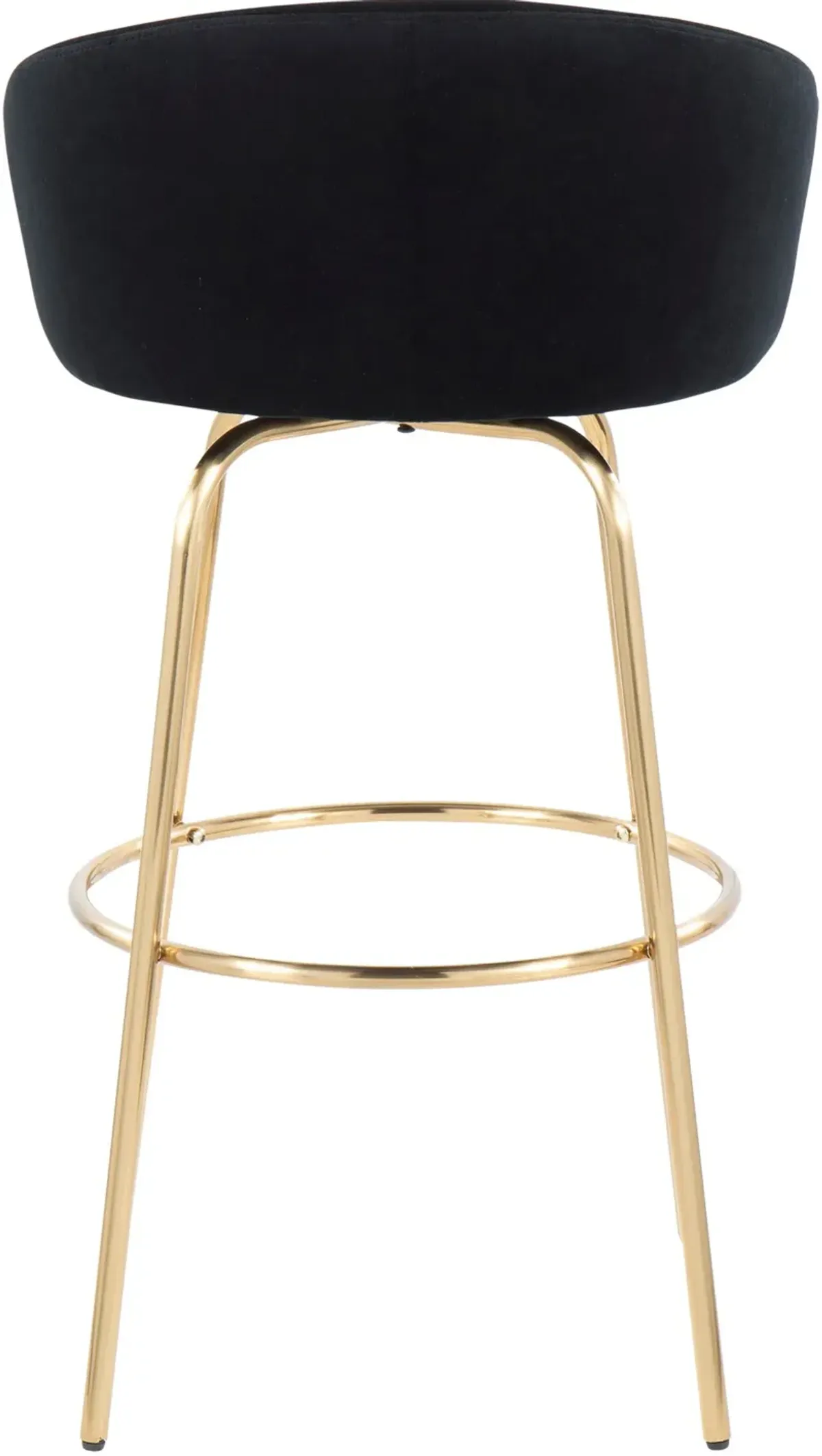 Eve Set of 2 Bar Stools - Black