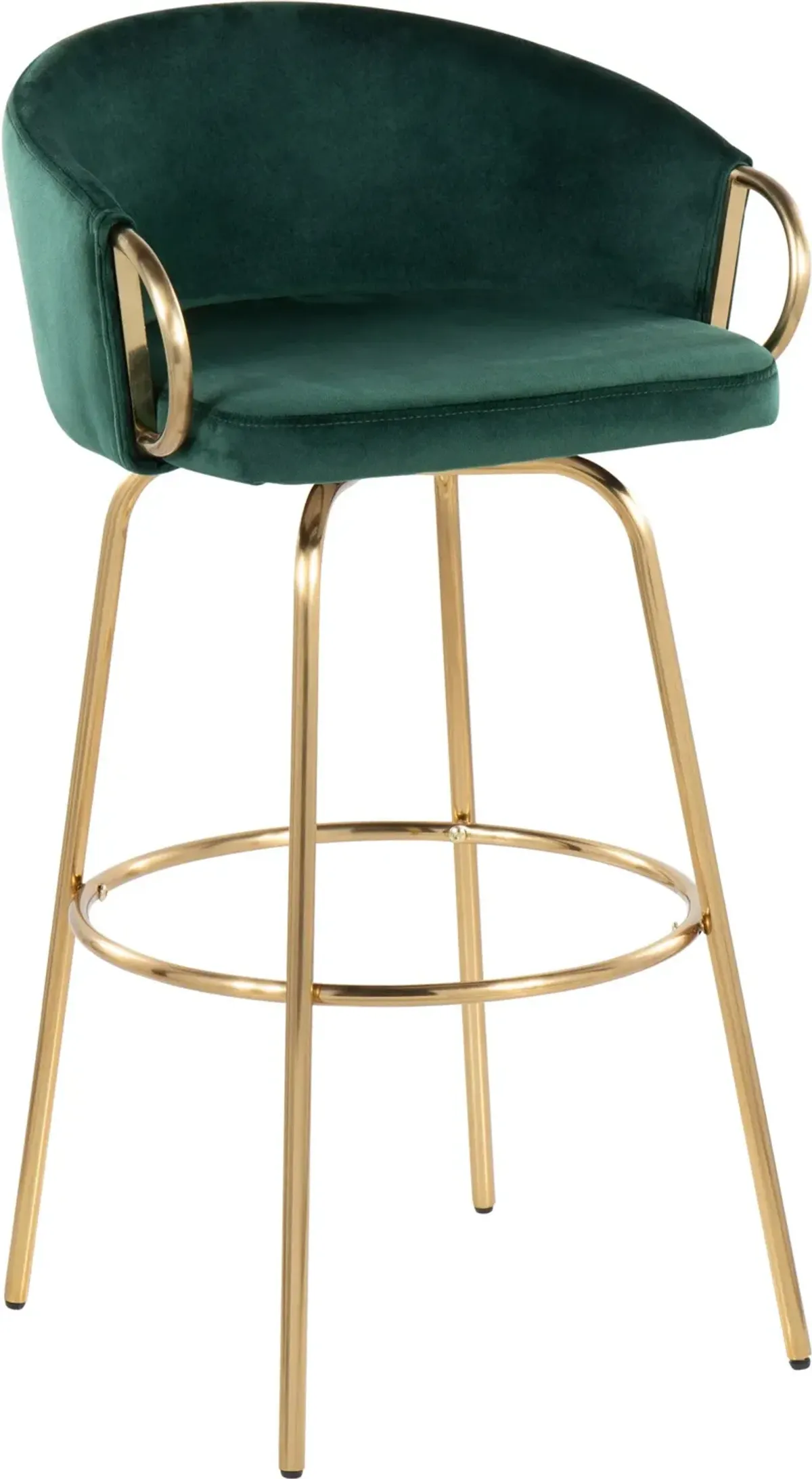 Eve Set of 2 Bar Stools - Green