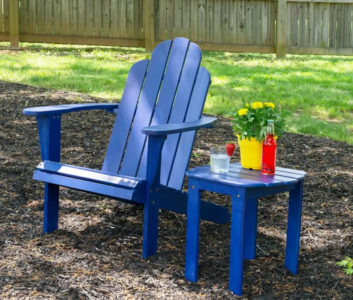 Hampton Beach Outdoor End Table - Blue