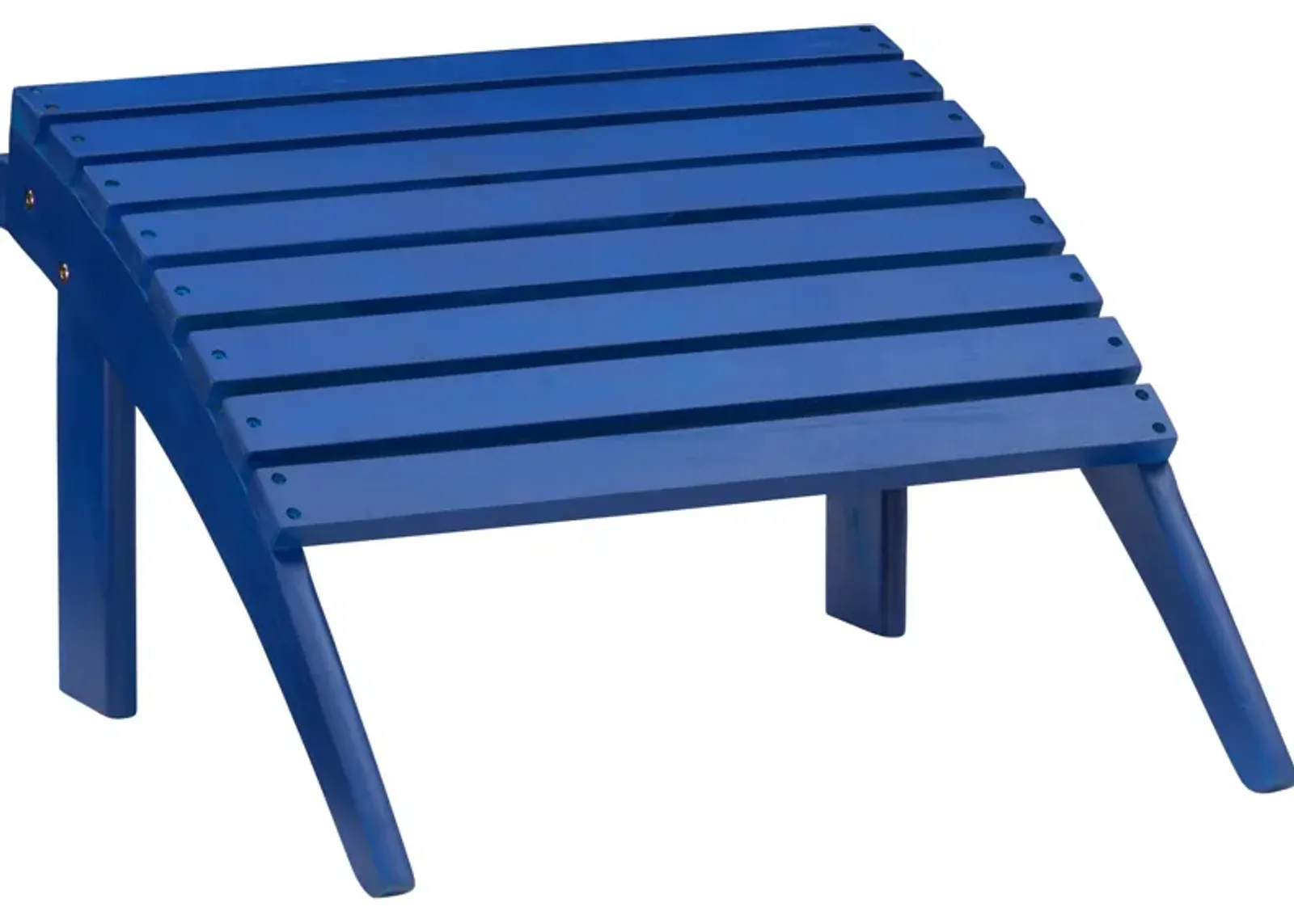 Hampton Beach Outdoor Adirondack Ottoman - Blue