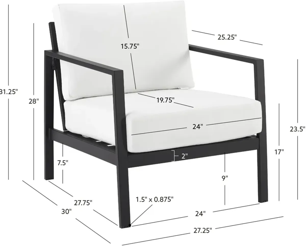 Southhampton Outdoor Chair - White