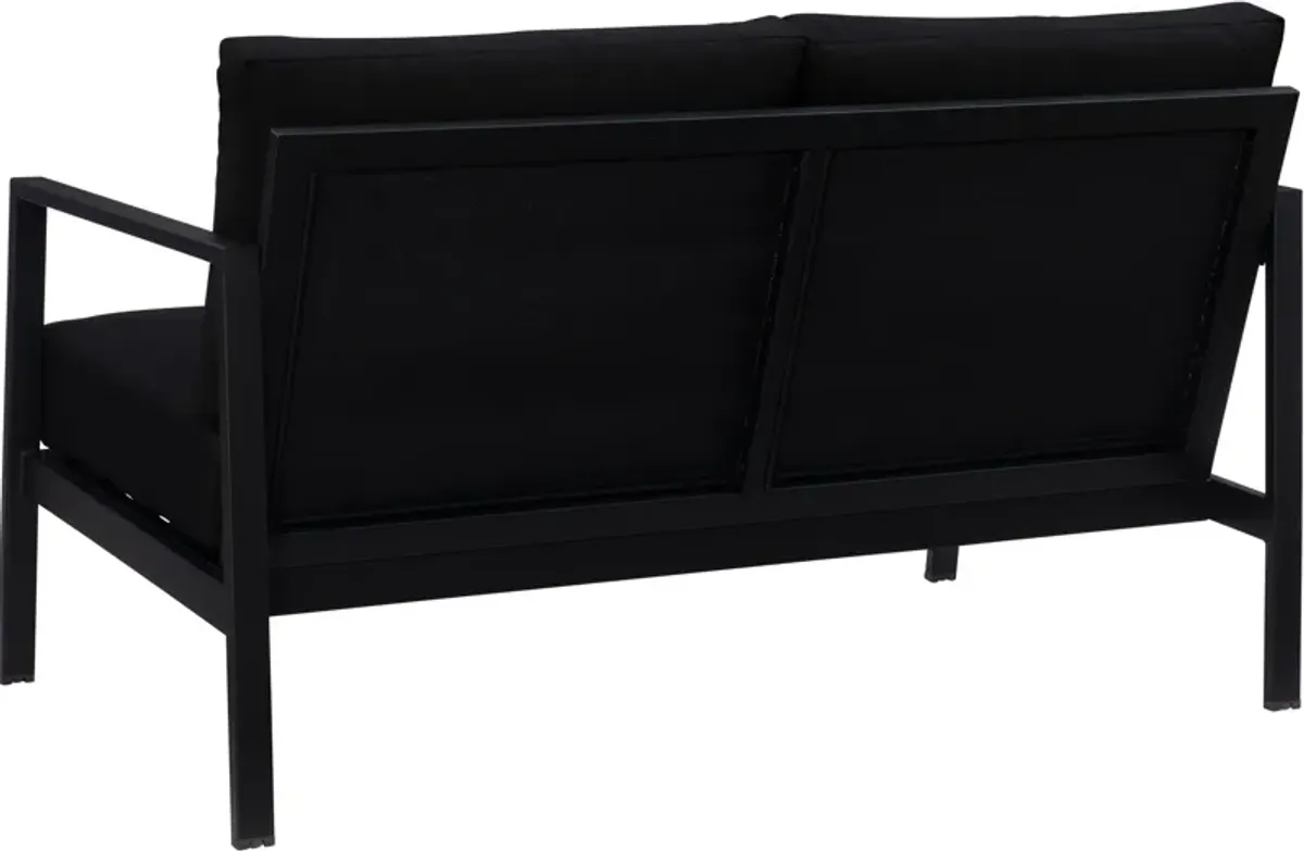 Southhampton Outdoor Loveseat - Black