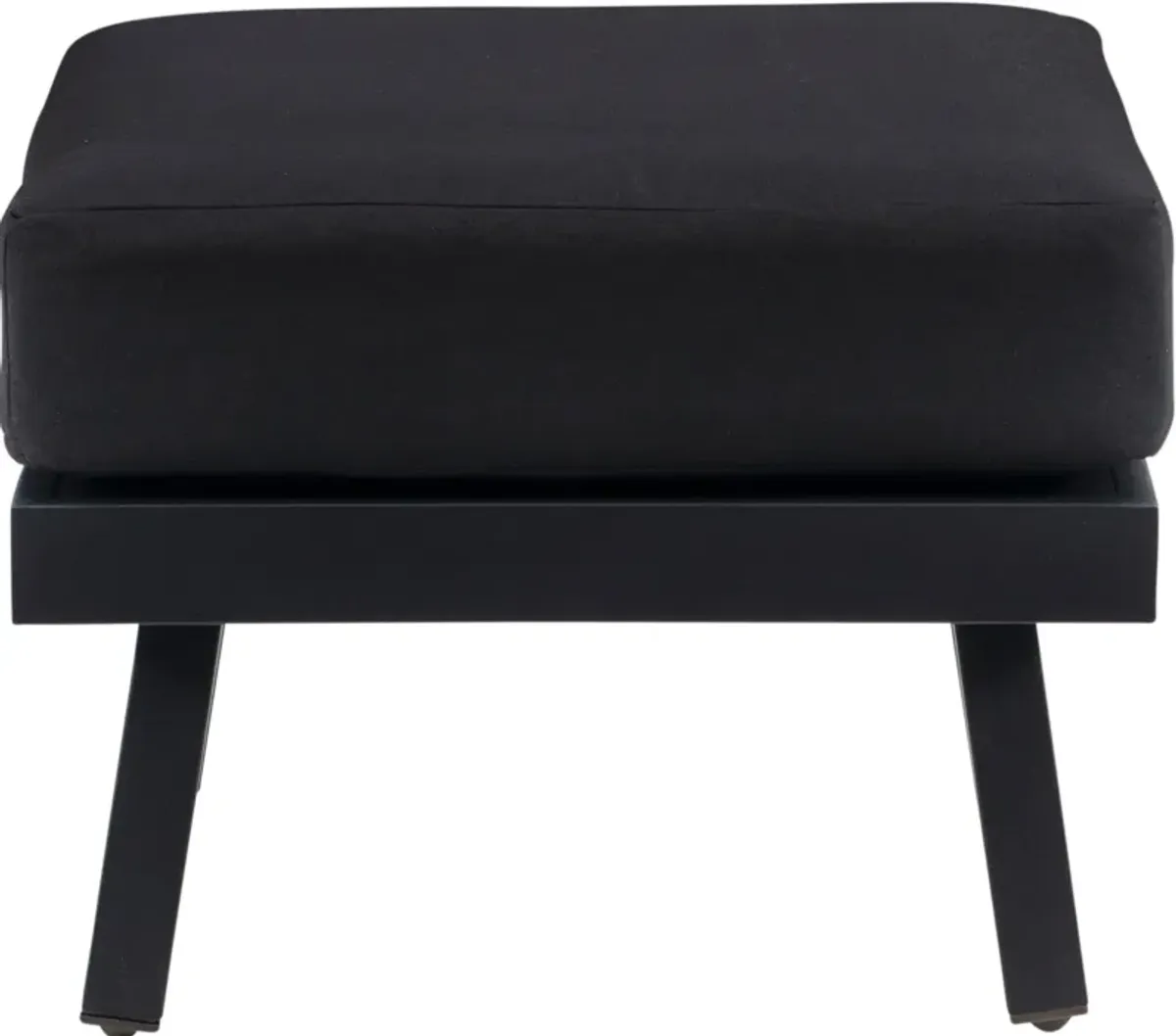 Southhampton Outdoor Ottoman - Black