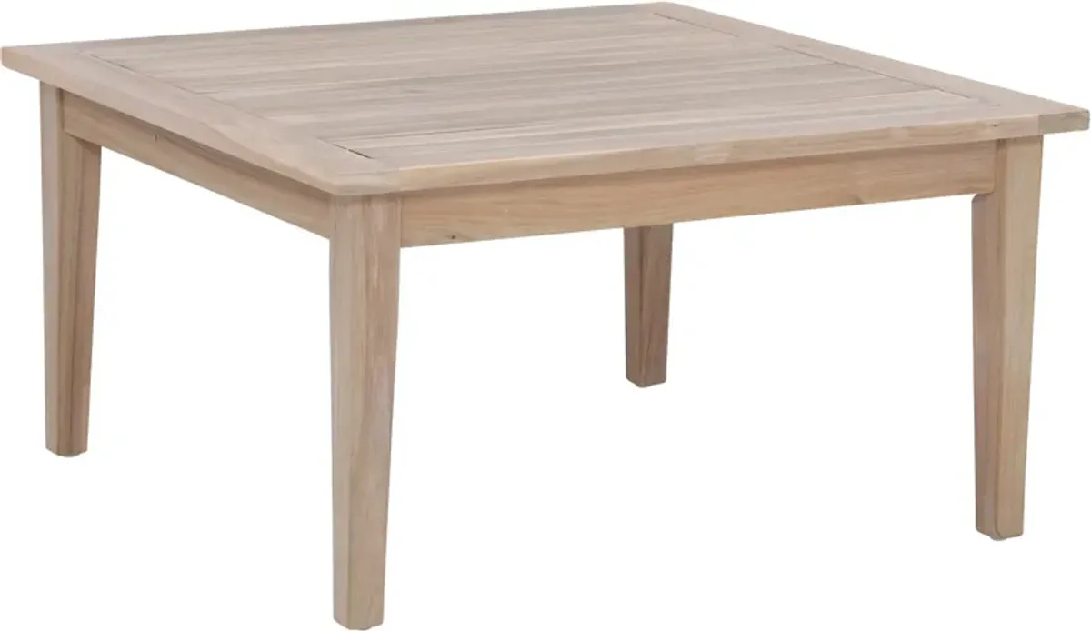 Annotto Bay Outdoor Square Coffee Table