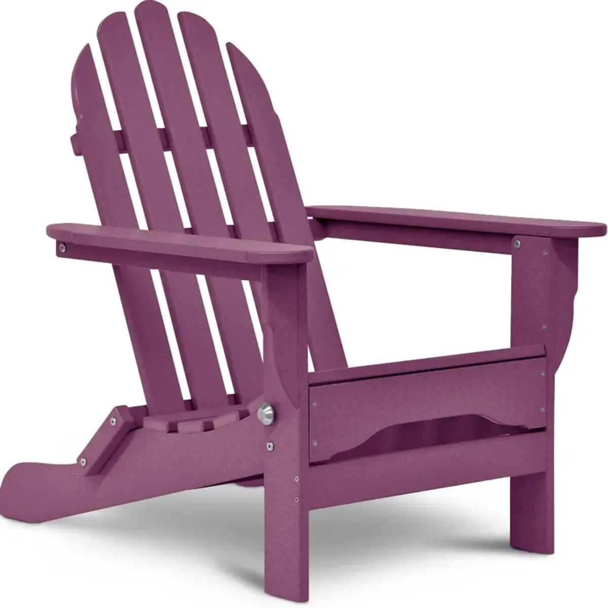 Raleigh Set of 2 Outdoor Folding Adirondack Chairs - Lilac