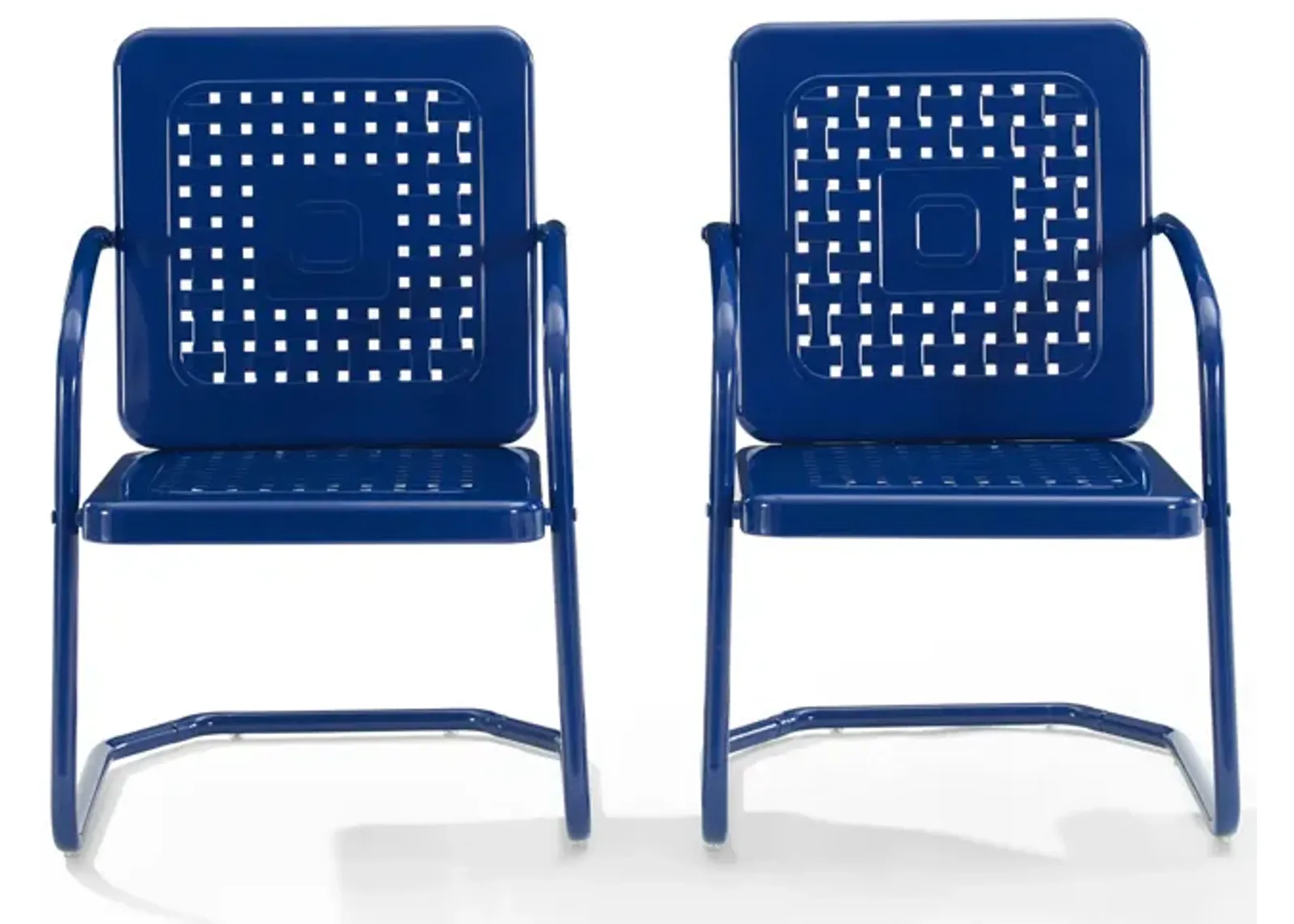 Foster Set of 2 Outdoor Chairs - Navy