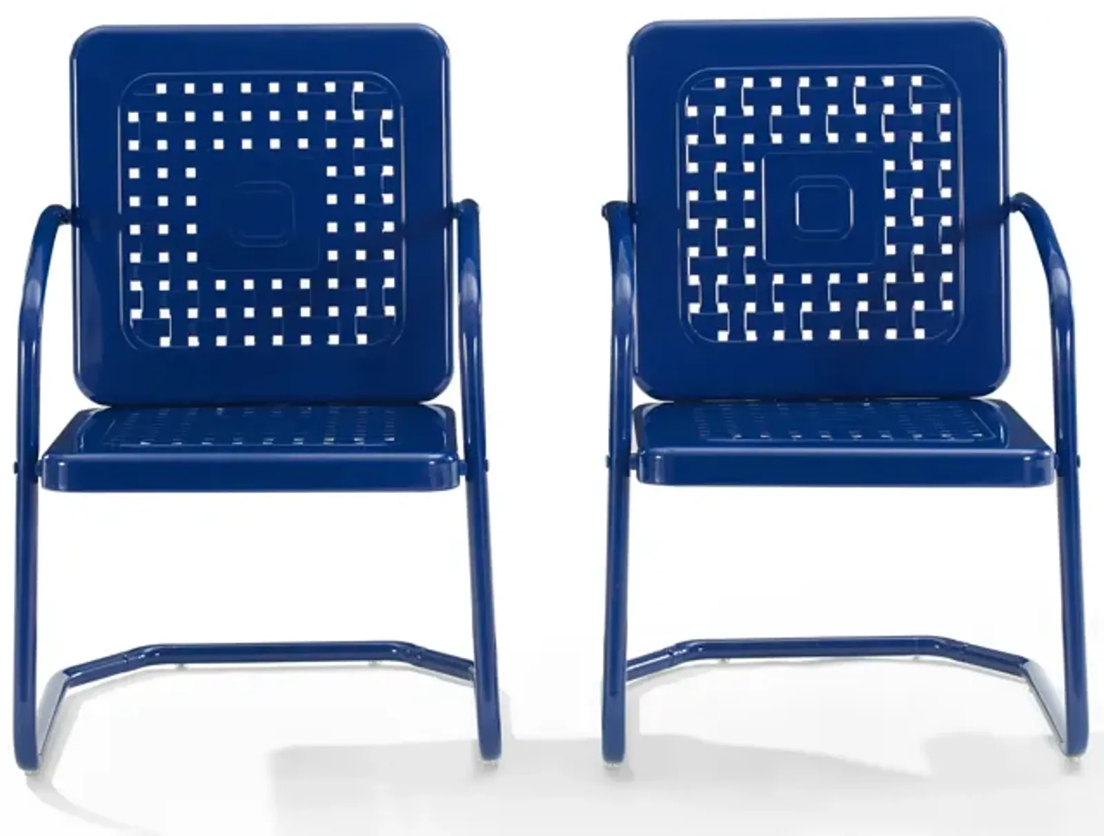 Foster Set of 2 Outdoor Chairs - Navy