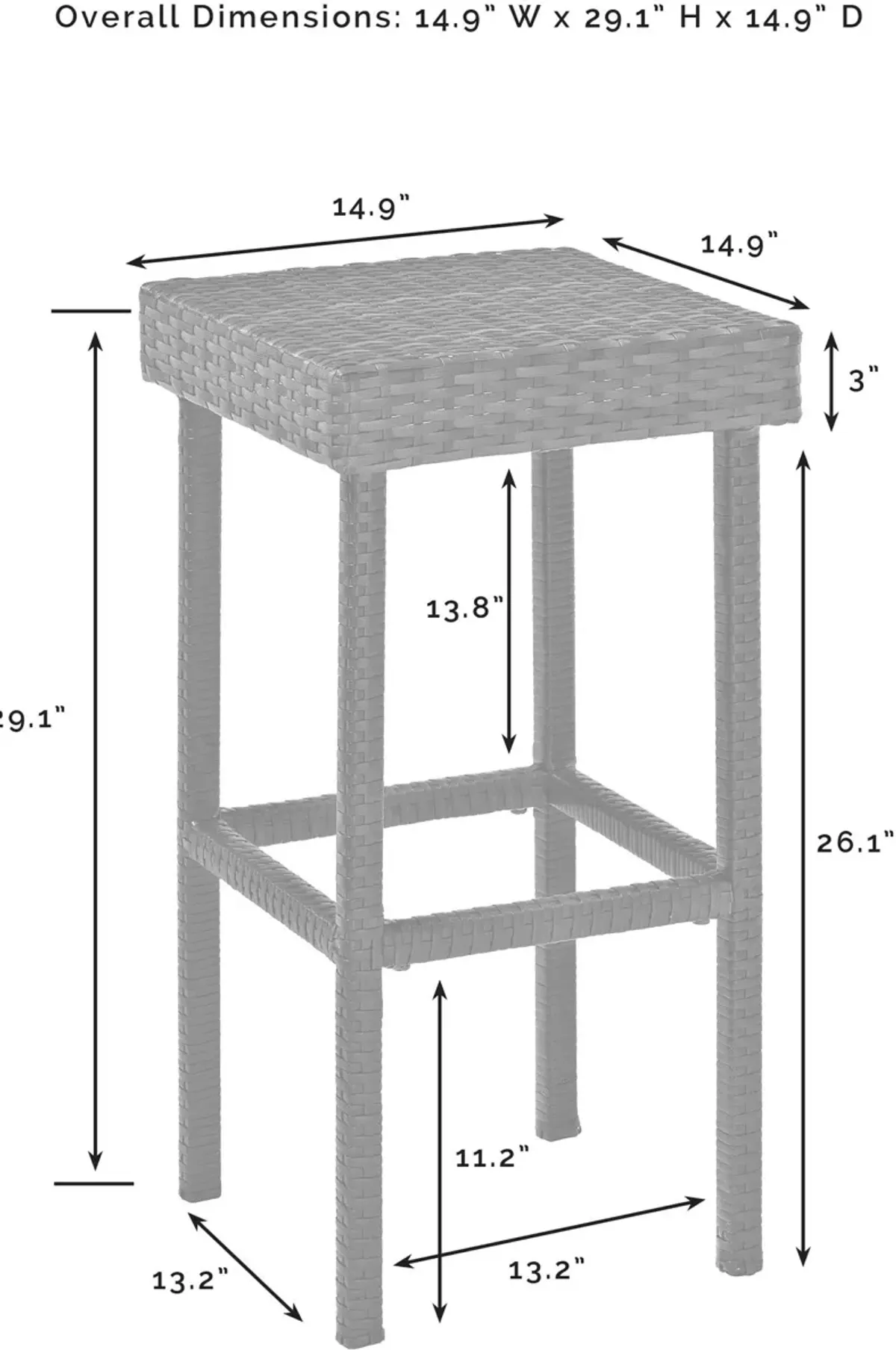 Bethune Set of 2 Bar Stools