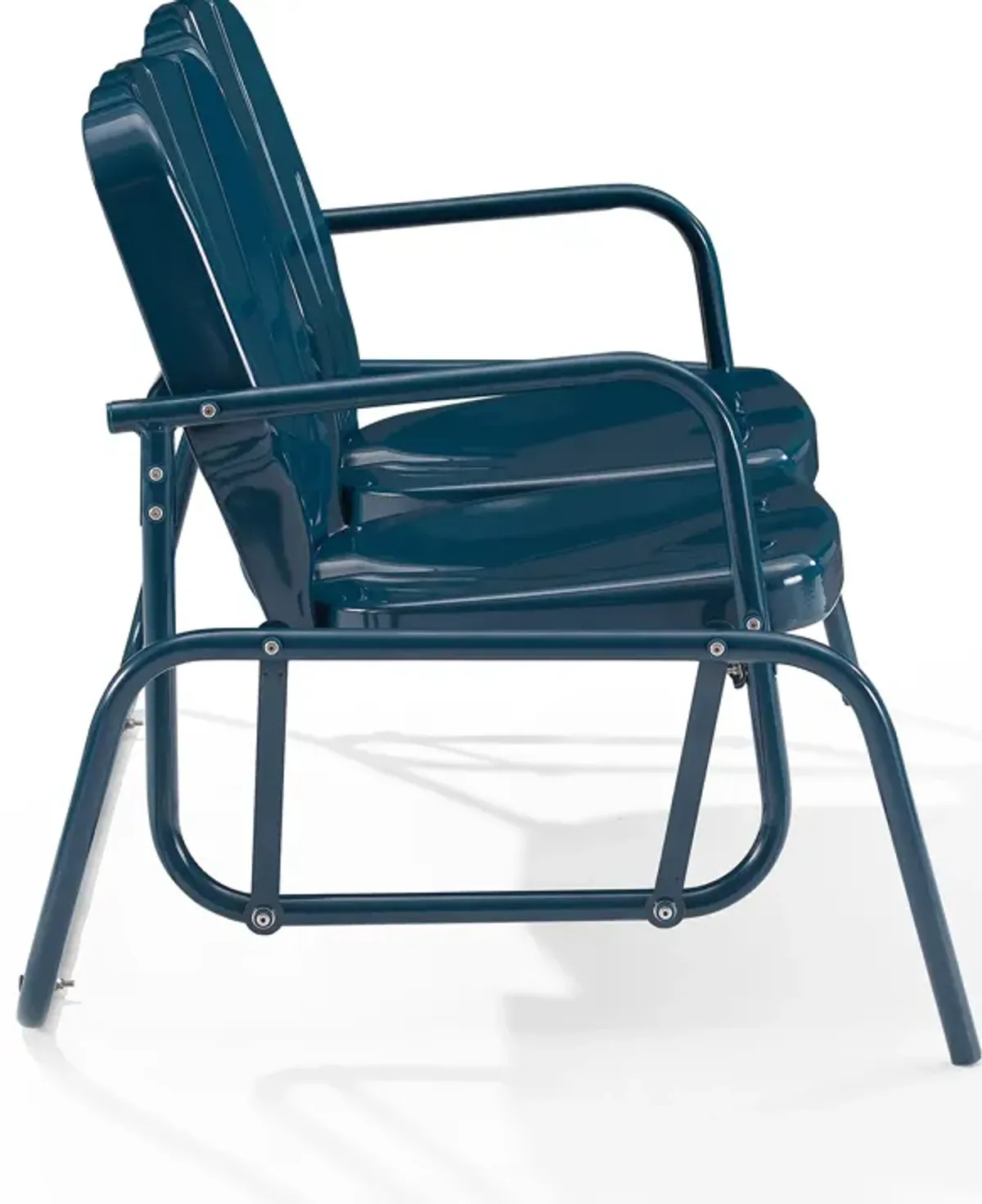 Petal Outdoor Loveseat Glider - Navy