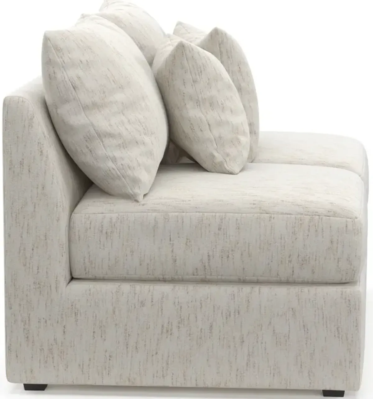 Nest Foam Comfort Armless Loveseat - P.T. Cream