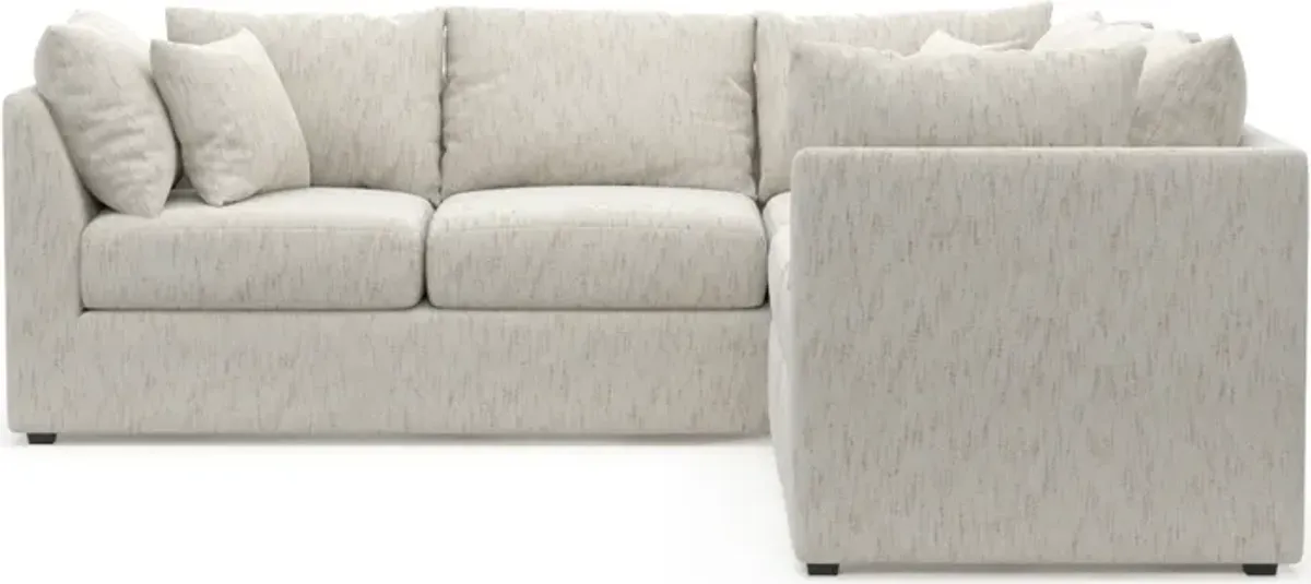 Nest Foam Comfort 3-Piece Small Sectional - P.T. Cream