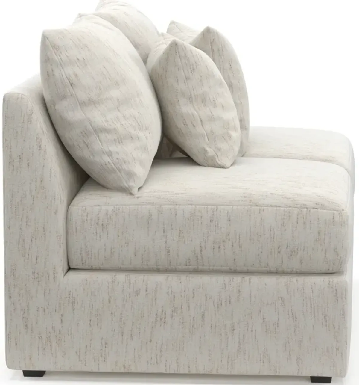 Nest Hybrid Comfort Armless Loveseat - P.T. Cream