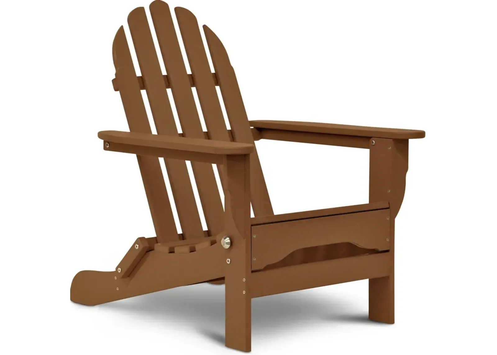 Raleigh Outdoor Folding Adirondack  Chair - Teak