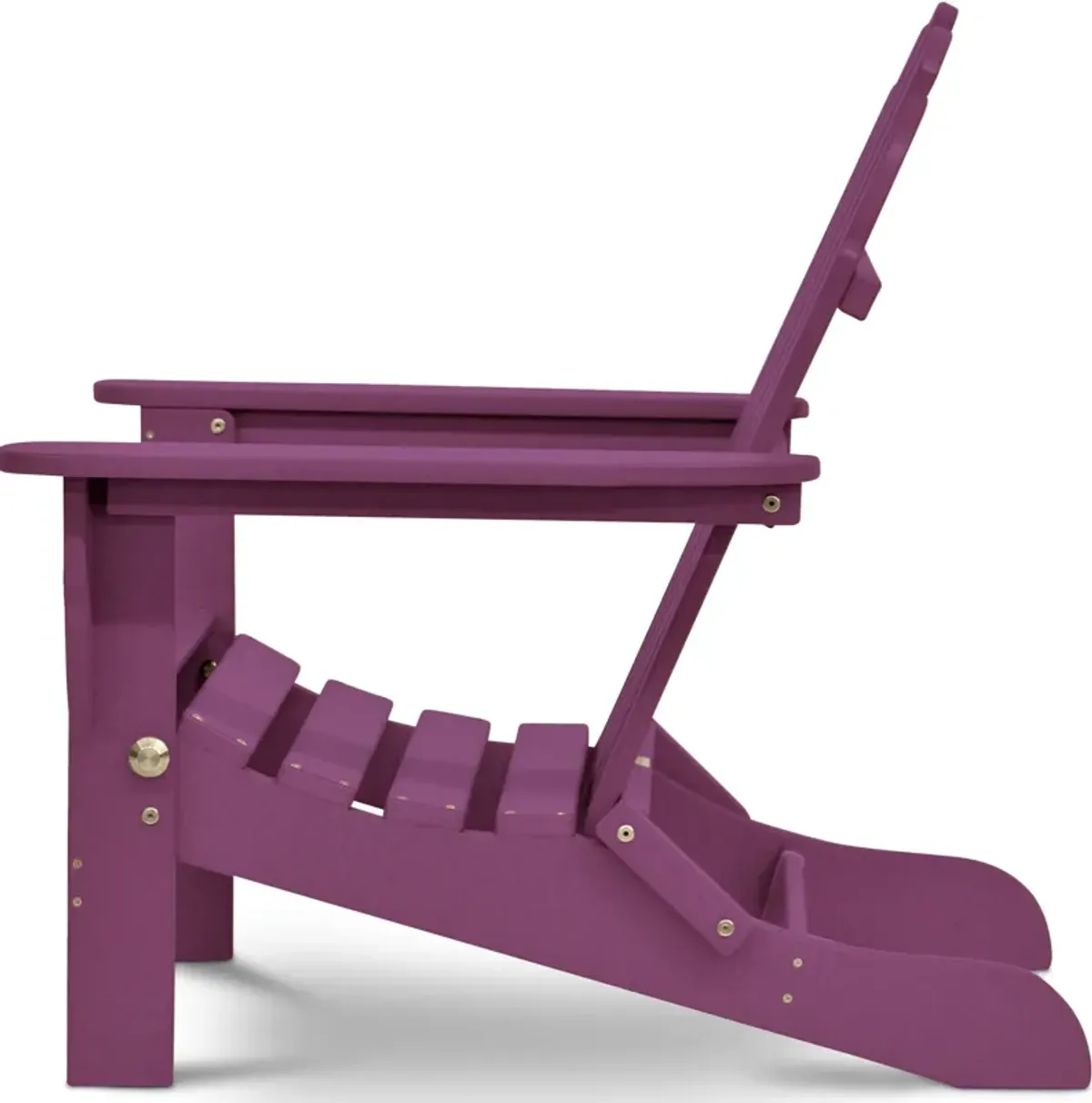 Raleigh Outdoor Folding Adirondack Chair - Lilac