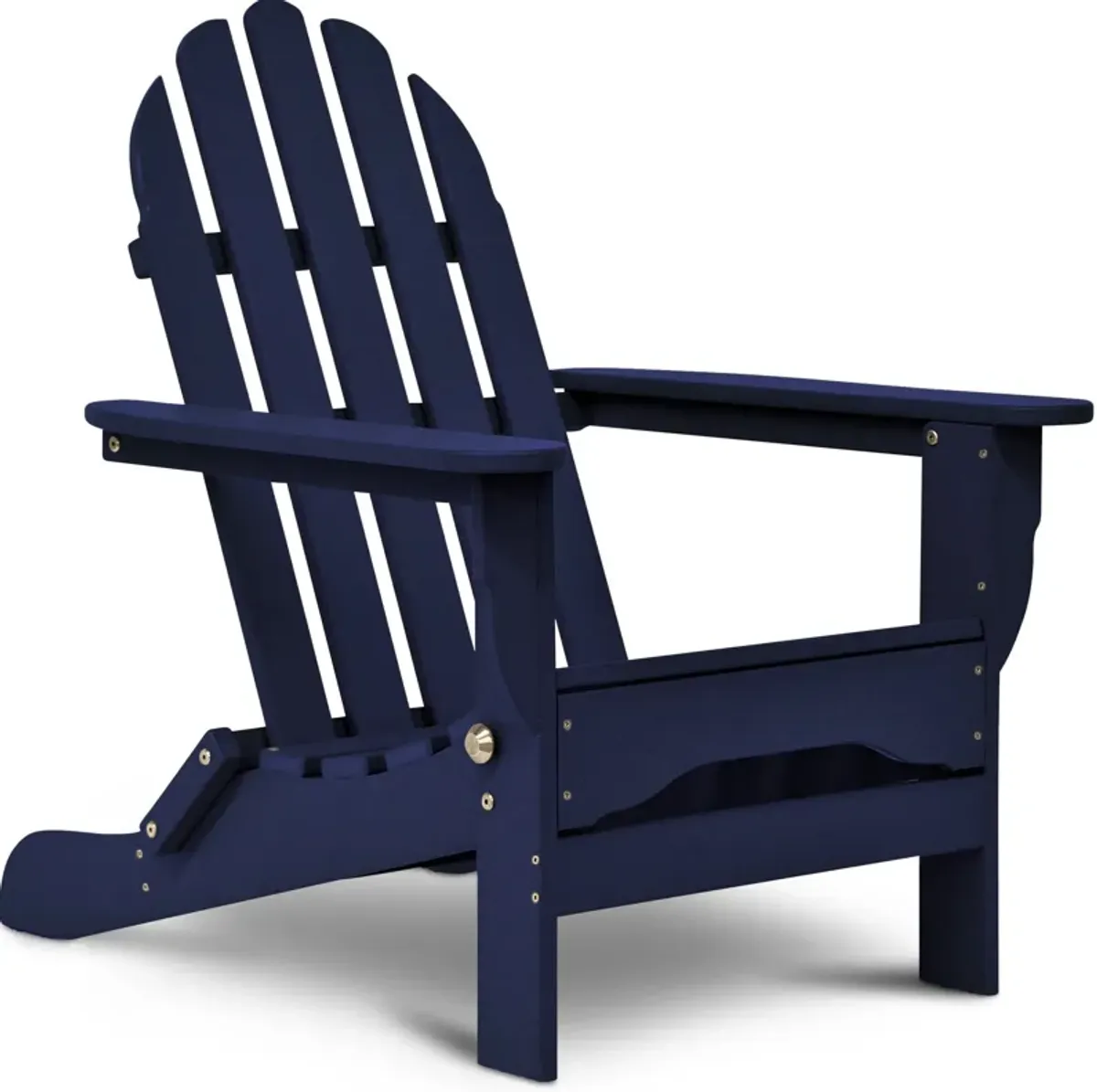 Raleigh Outdoor Folding Adirondack Chair - Navy