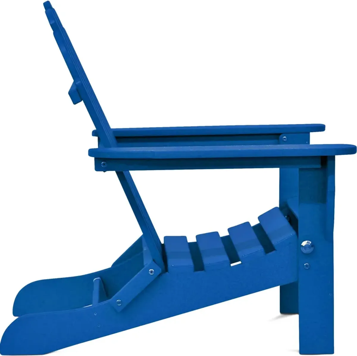 Raleigh Outdoor Folding Adirondack Chair - Royal Blue