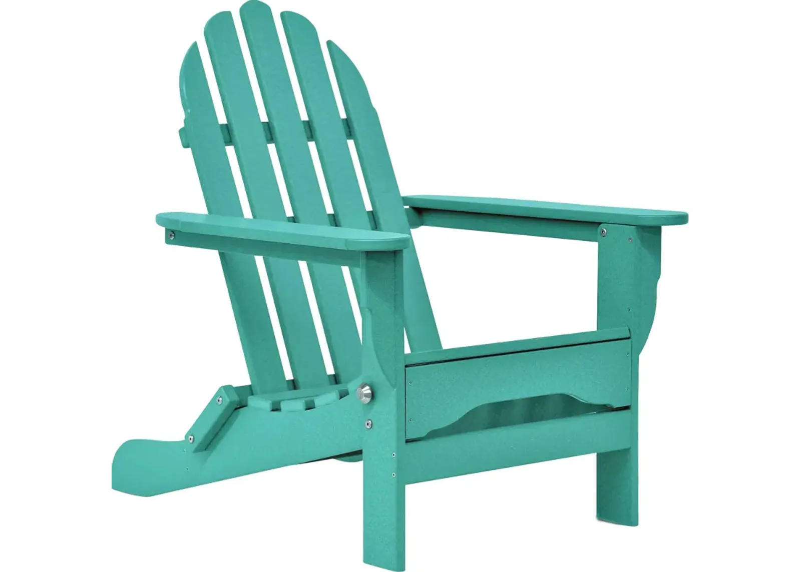 Raleigh Outdoor Folding Adirondack Chair - Teal