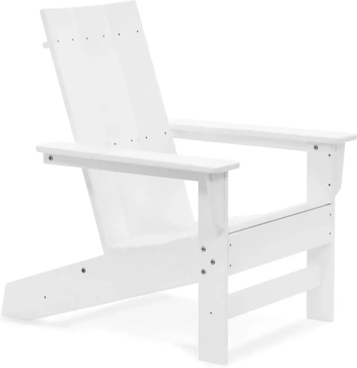 Solstice Outdoor Adirondack Chair - White