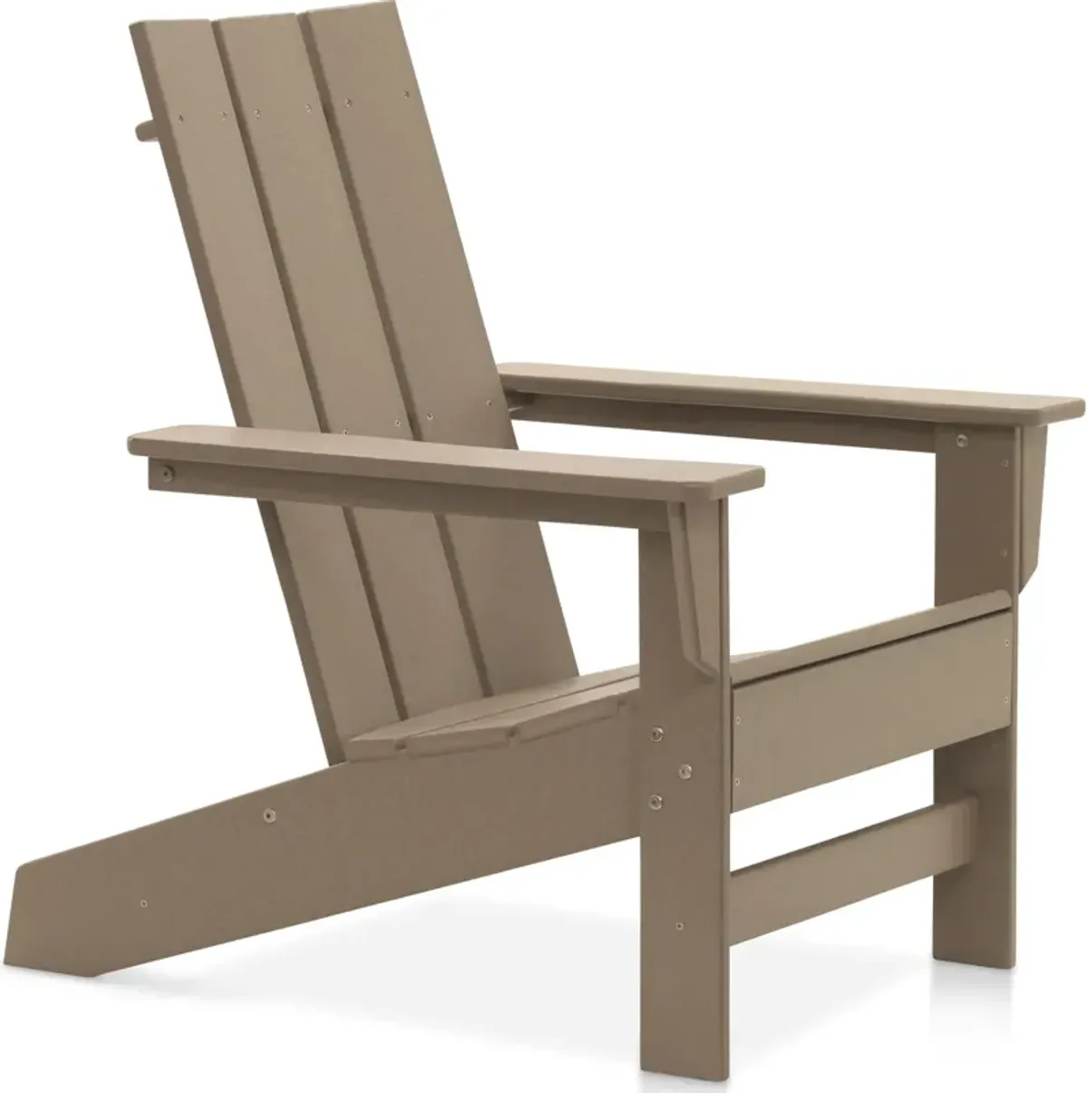 Solstice Outdoor Adirondack Chair - White Washed