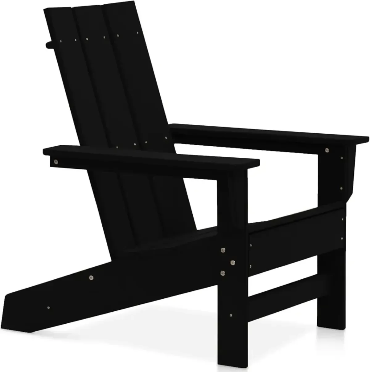 Solstice Outdoor Adirondack Chair - Black