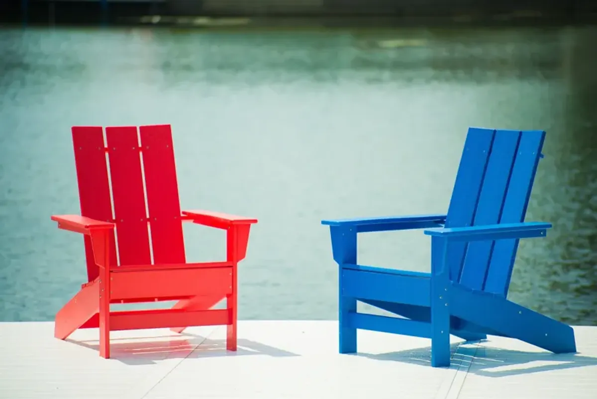 Solstice Outdoor Adirondack Chair - Royal Blue