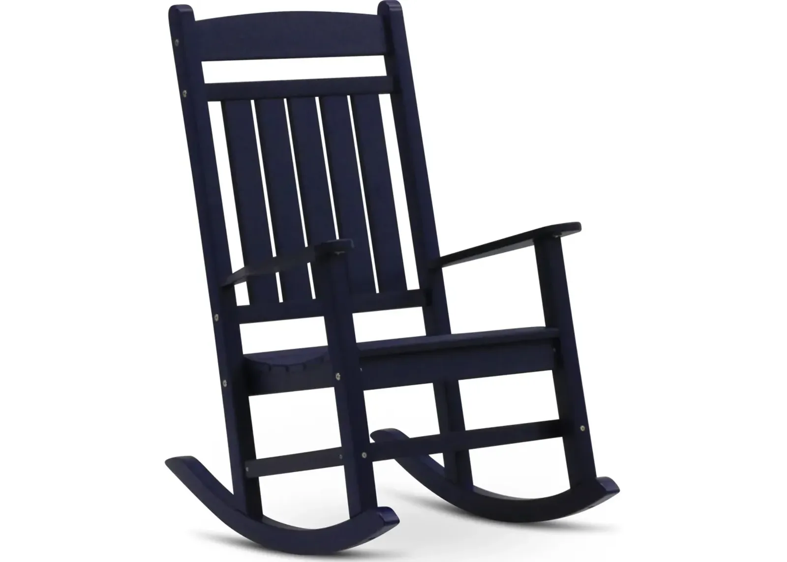 Breezey Outdoor Adirondack Rocking Chair - Navy